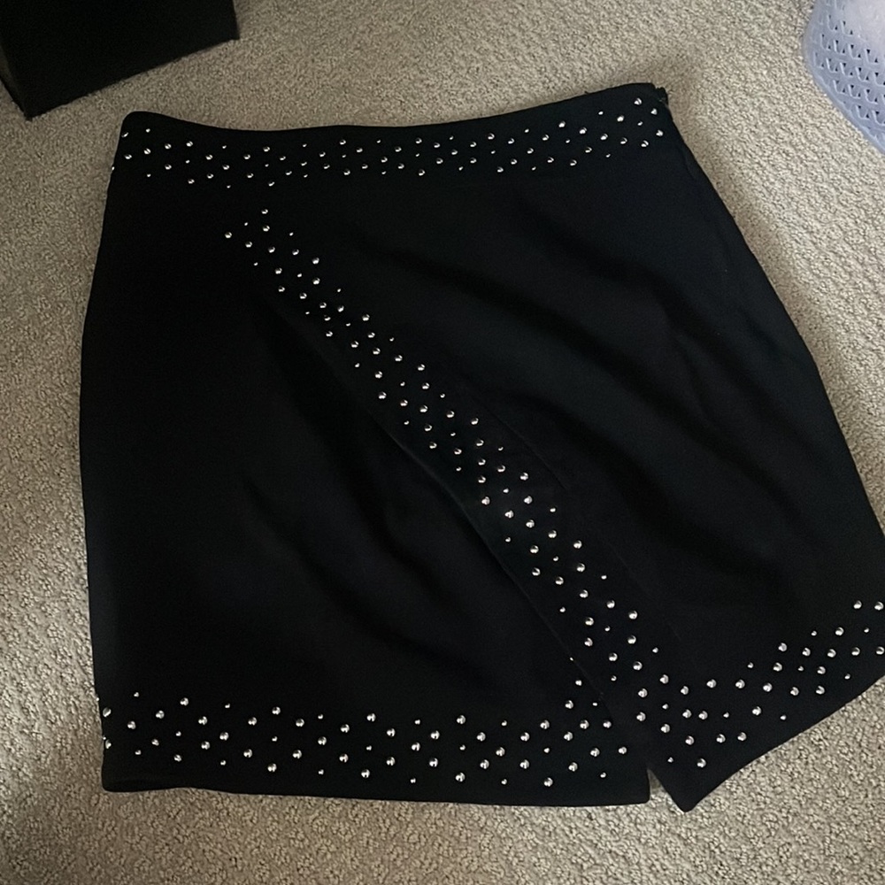 INTERMIX skirt with studding